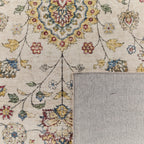 Ottoman - Tapis D'Intérieur - Polyester - Bleu