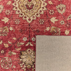 Ottoman - Tapis D'Intérieur - Polyester - Rouge