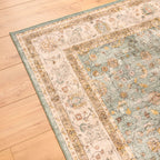 Ottoman - Tapis D'Intérieur - Polyester - Turquoise