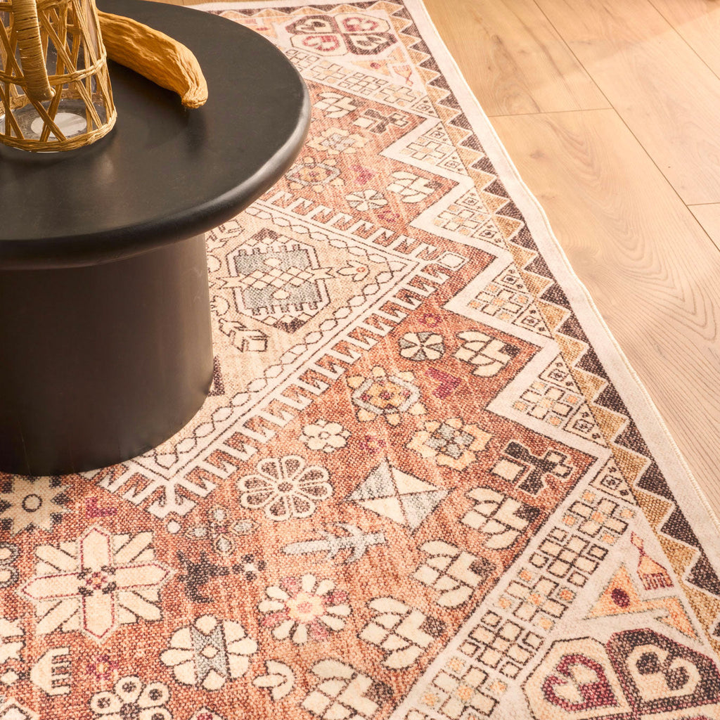Ottoman - Tapis D'Intérieur - Polyester - Beige
