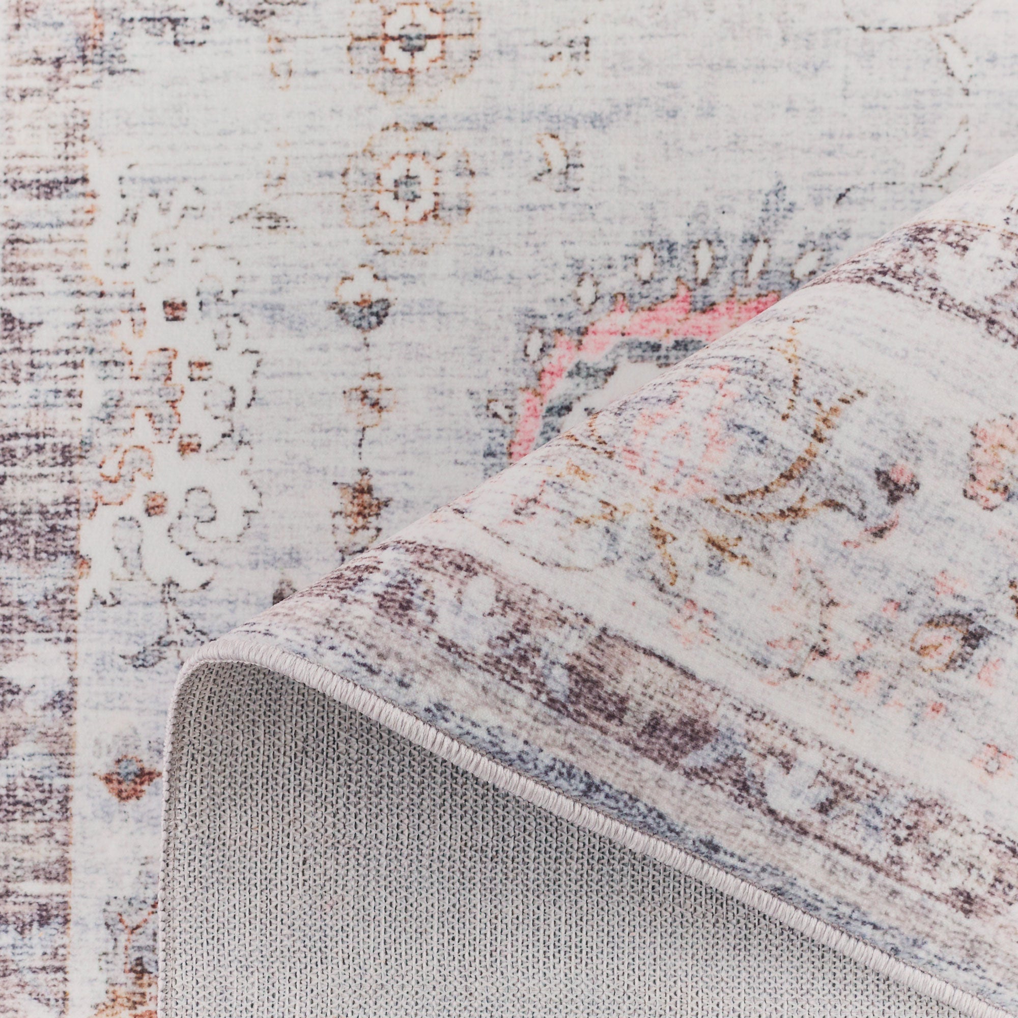 Ottoman - Tapis D'Intérieur - Polyester - Gris