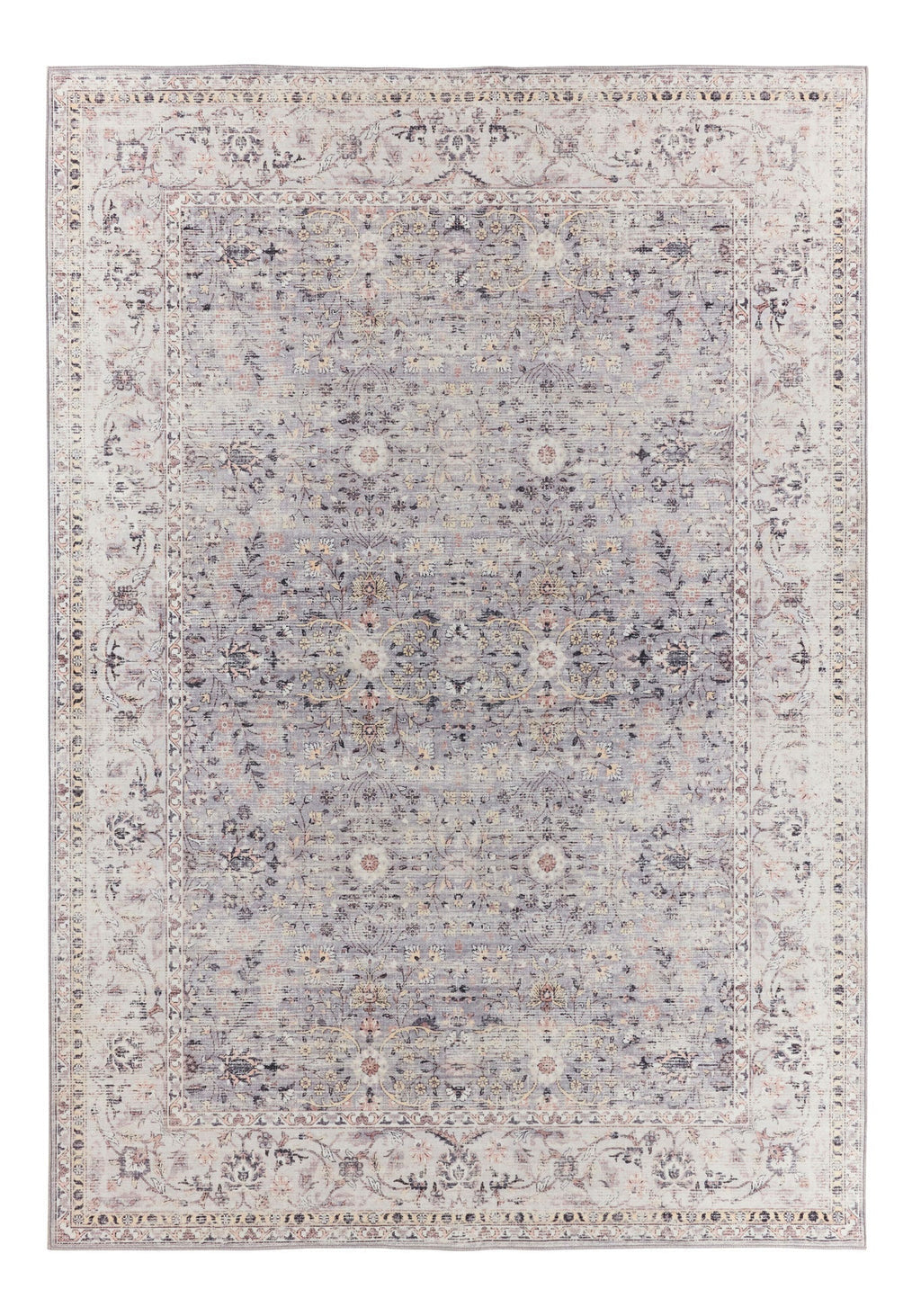 Ottoman - Tapis D'Intérieur - Polyester - Gris