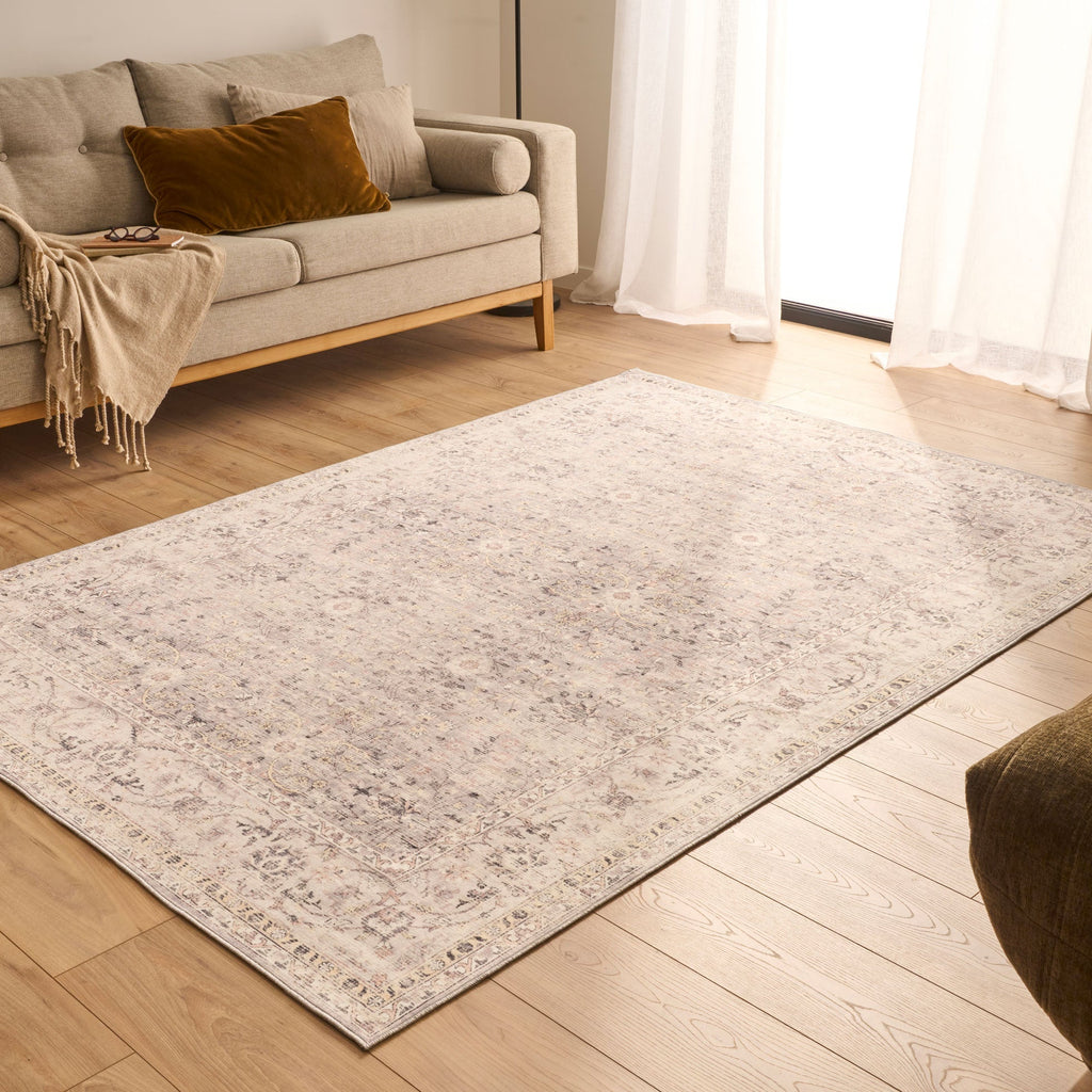 Ottoman - Tapis D'Intérieur - Polyester - Gris