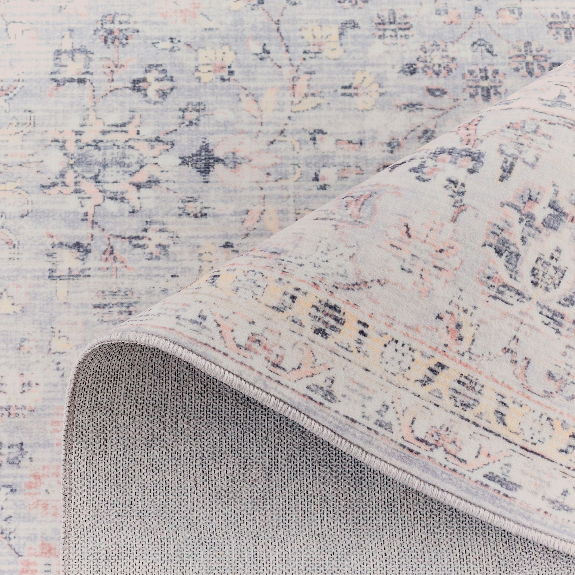 Tapis d’intérieur vintage - Gris - Collection Ottoman OTTOMAN