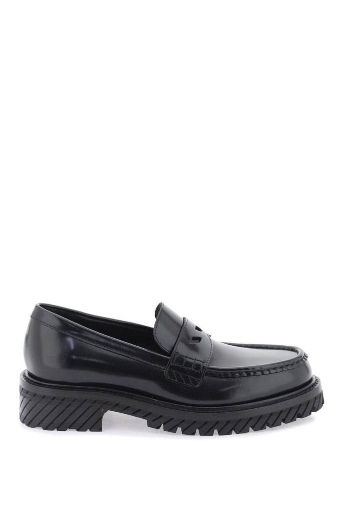 Off-White - Mocassins Off-White Leather Mocassins
