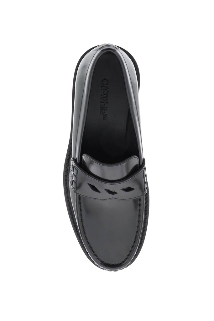 Off-White - Mocassins Off-White Leather Mocassins