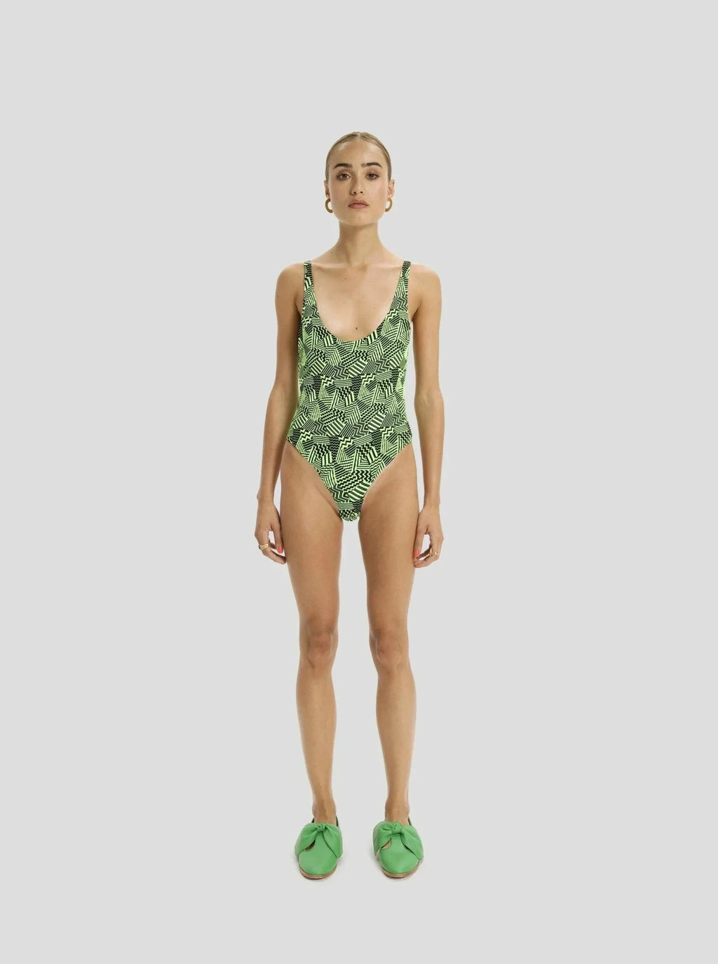 Maillot De Bain Otis Néon Agrumes Pétillant