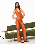 Pantalon Ethereal Muse - Orange