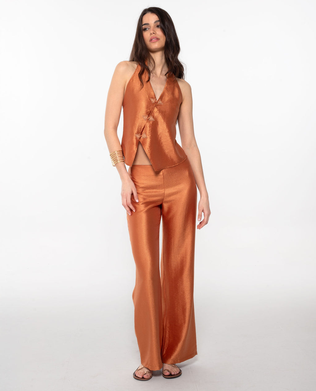 Pantalon Ethereal Muse - Orange