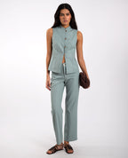 Pantalon Break in - Bleu