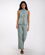 Pantalon Break in - Bleu