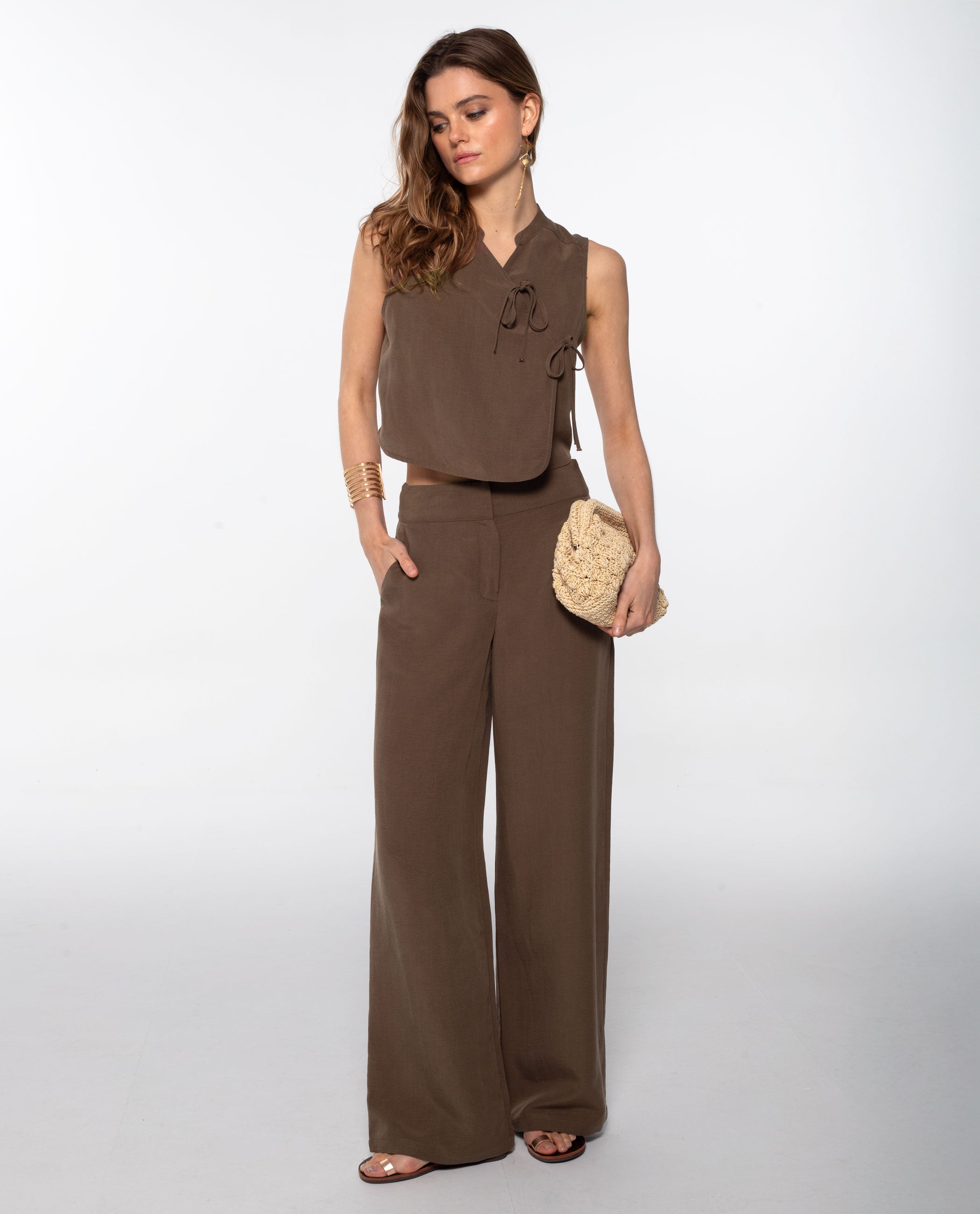 Pantalon Dune - Marron