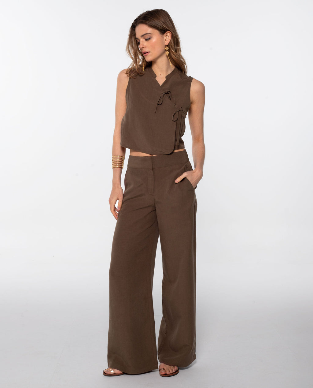 Pantalon Dune - Marron
