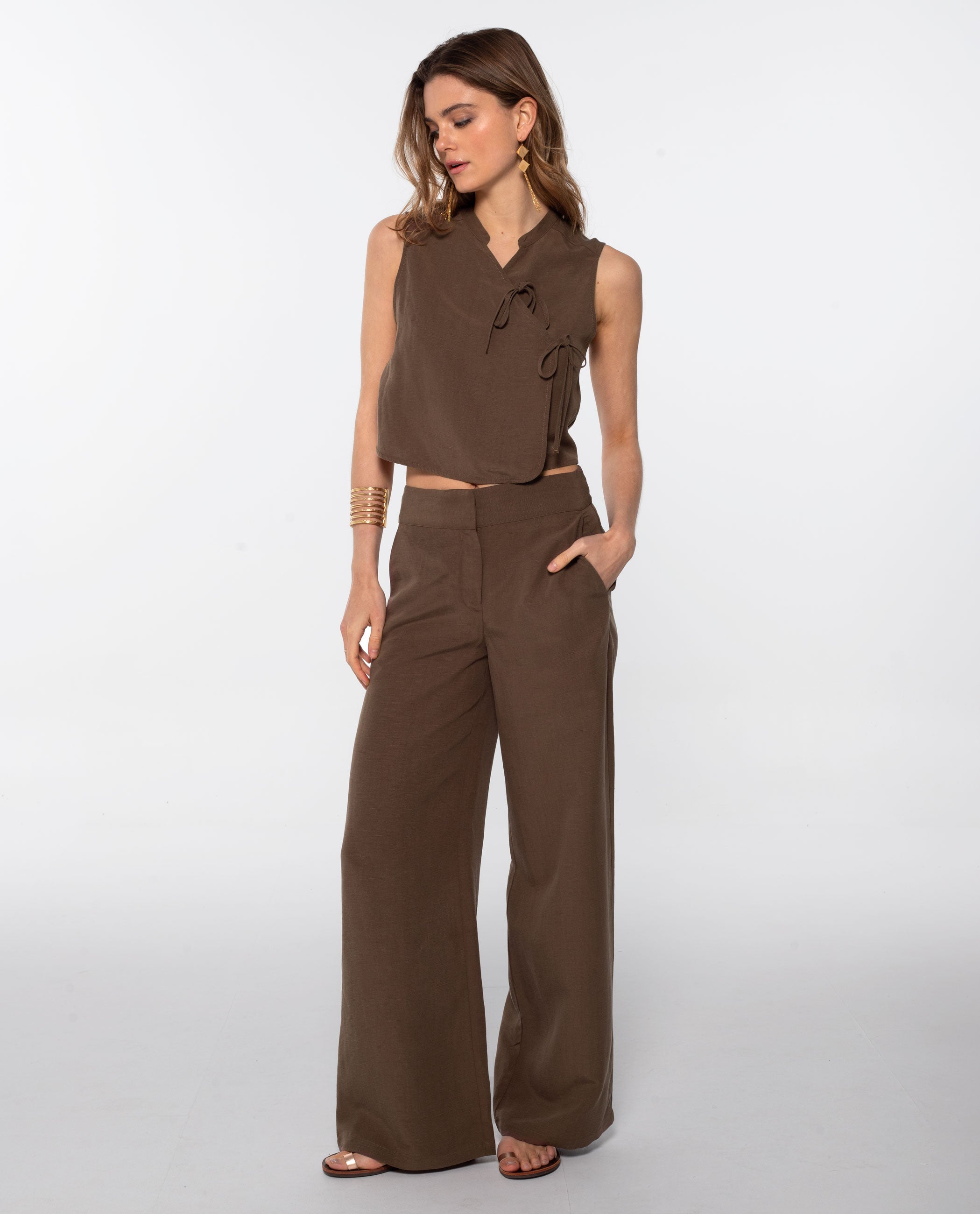 Pantalon Dune - Marron