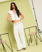 Pantalon Essence - Blanc