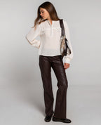 Pantalon Out From Routine - Marron