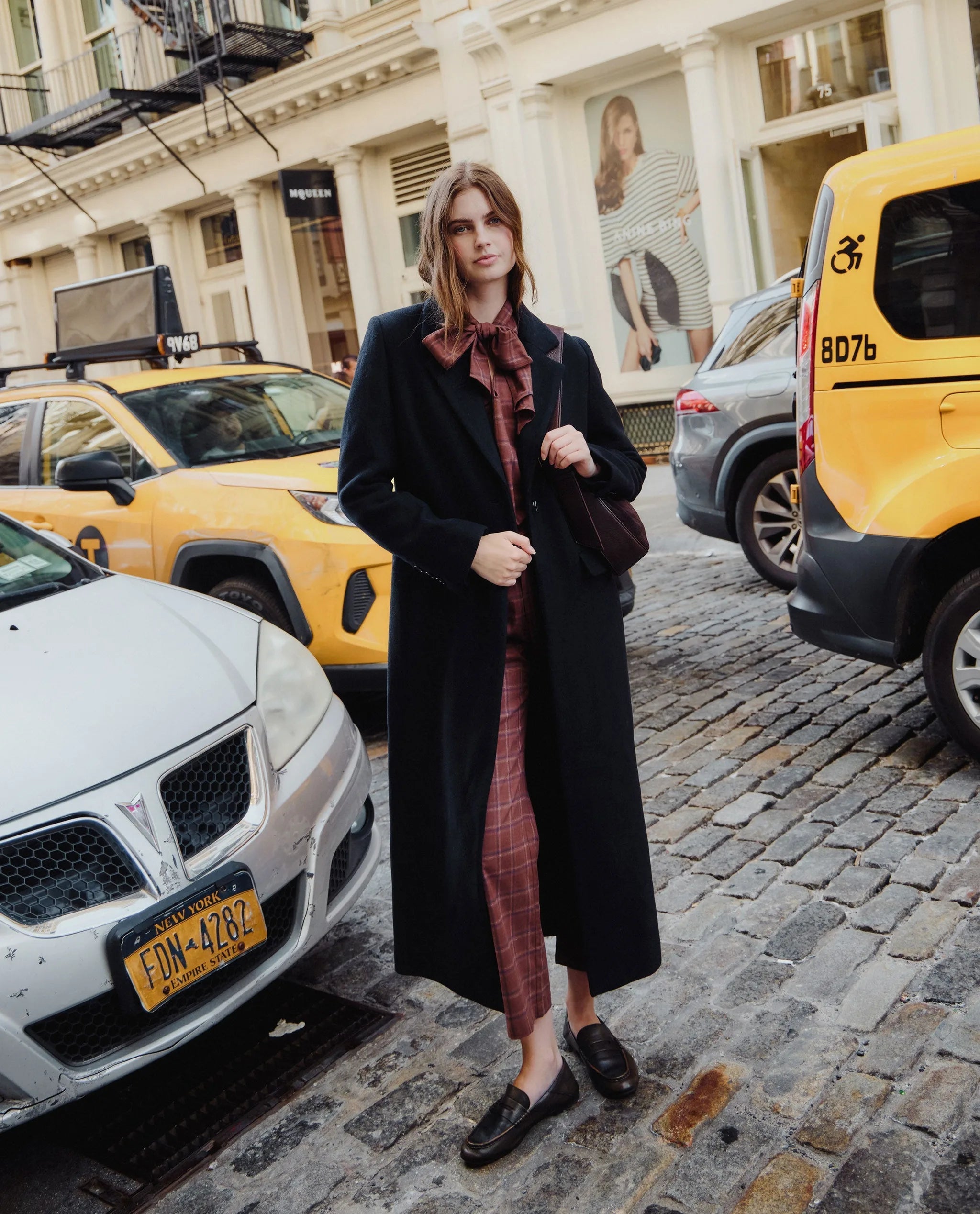Pantalon City Crush - Marron