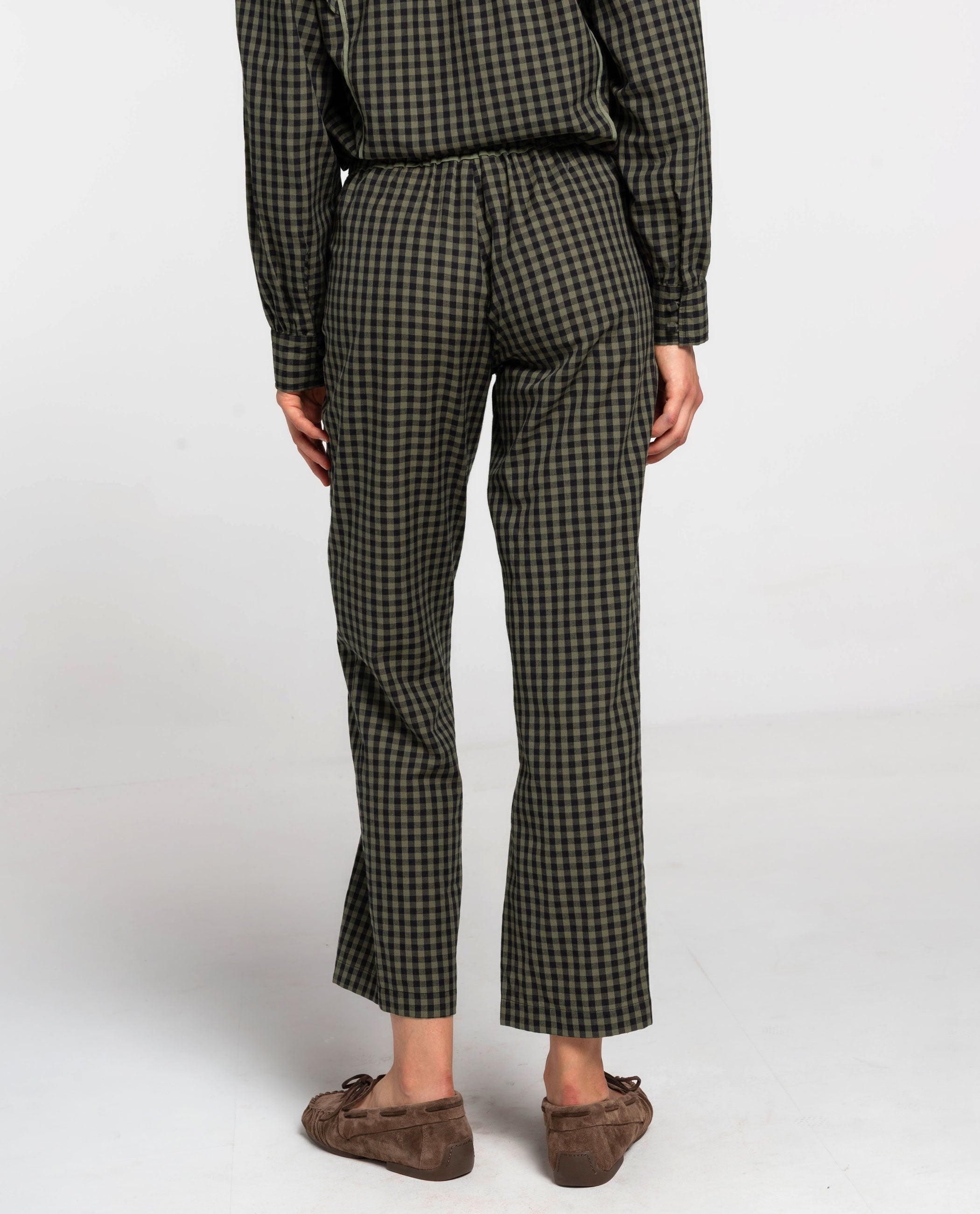 Pantalon First Coffee - Carreaux