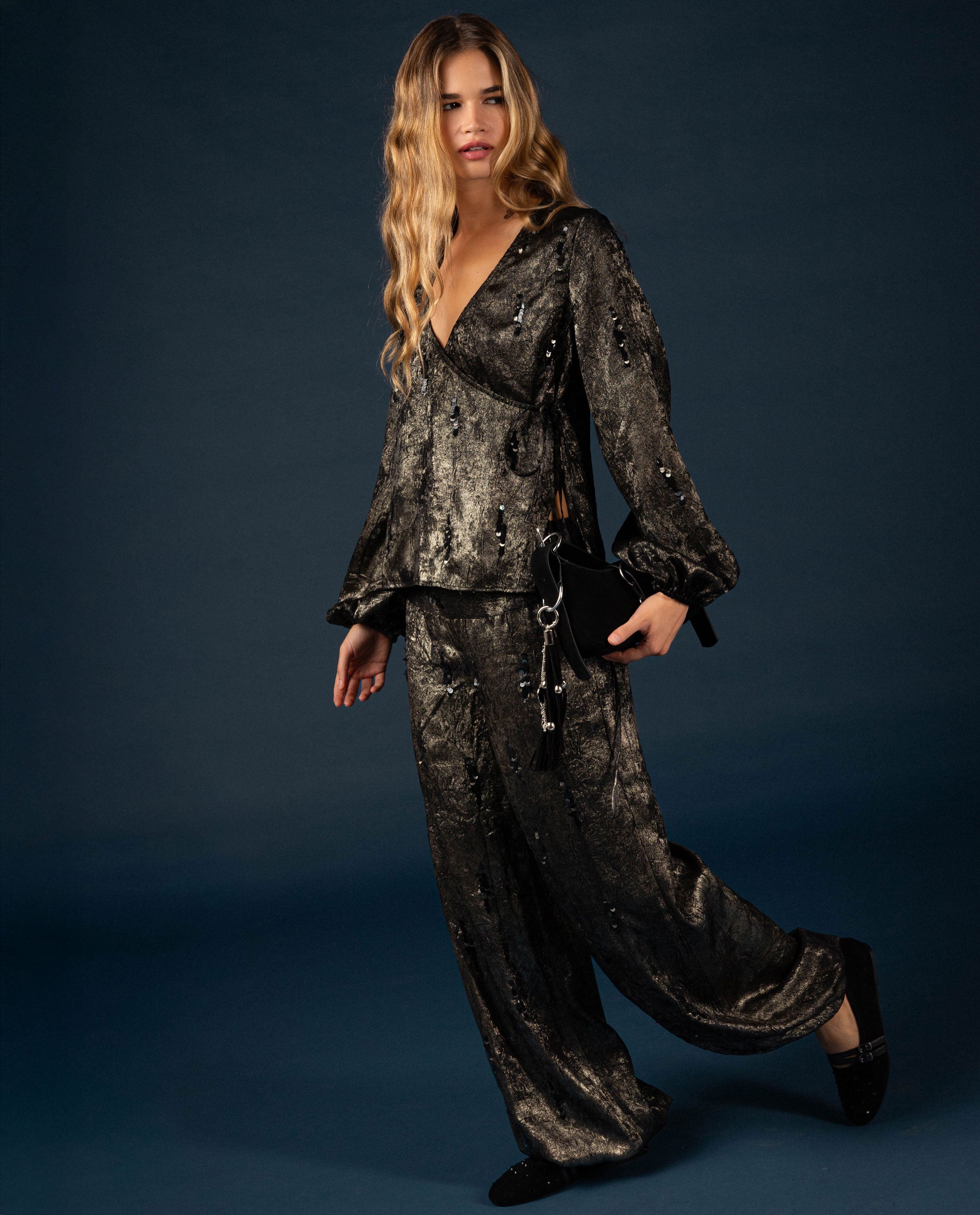Pantalon Upper Glow - Doré