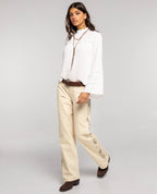 Pantalon Just Girls - Beige