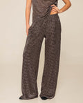Pantalon Almost Texted You - Marron