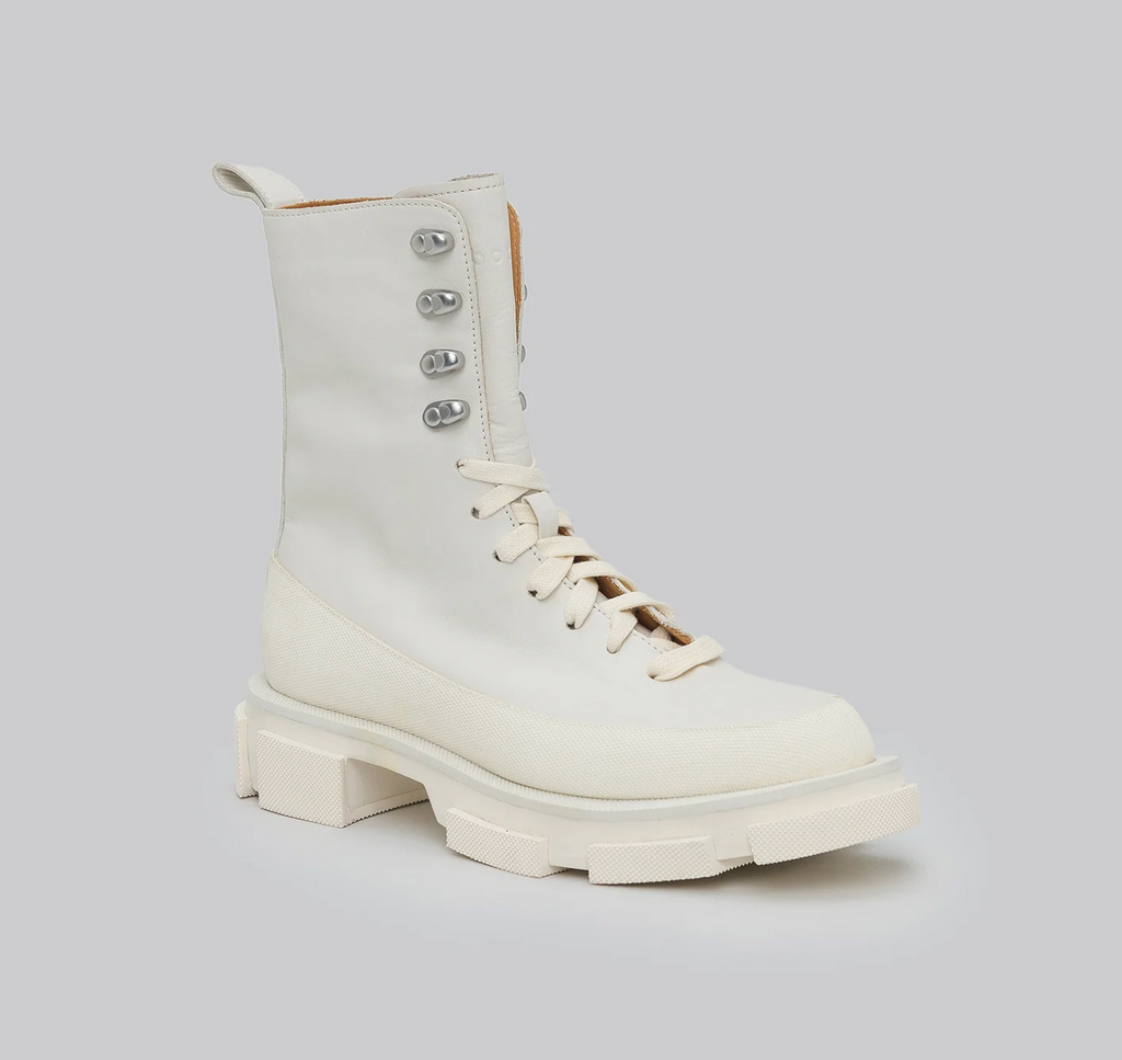 Bottines Gao High - White