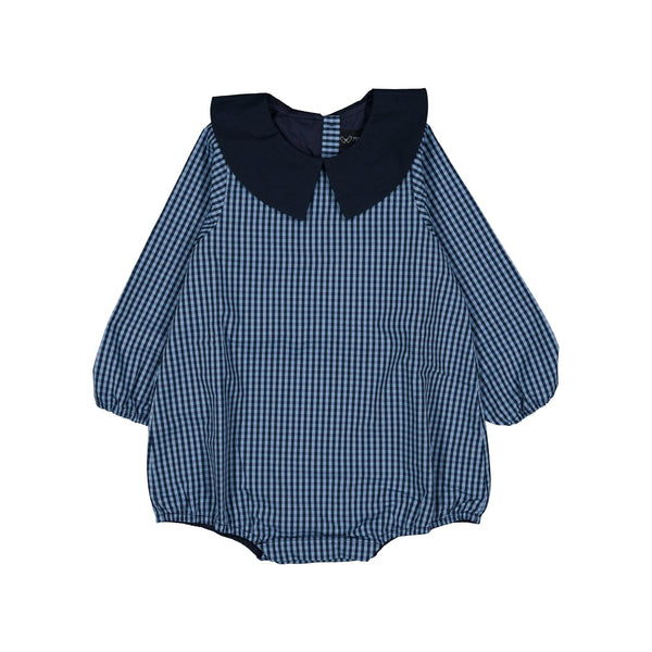 Barboteuse Raphael - Vichy Bleu
