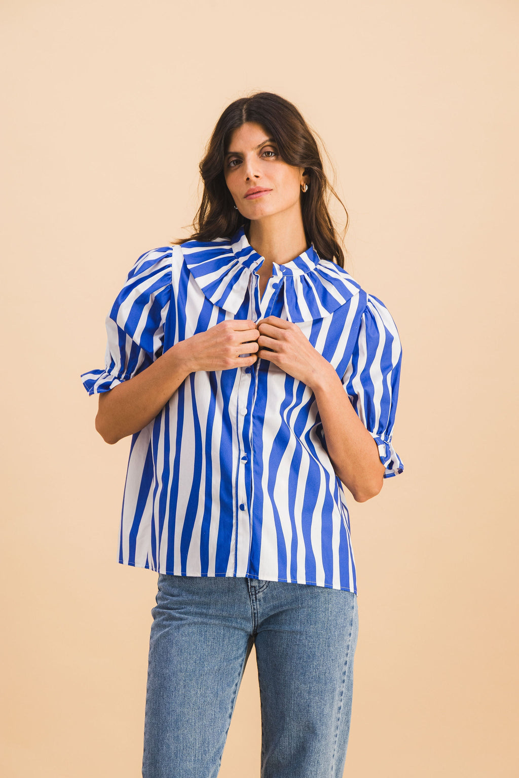 Chemisier Coline Blue Lines
