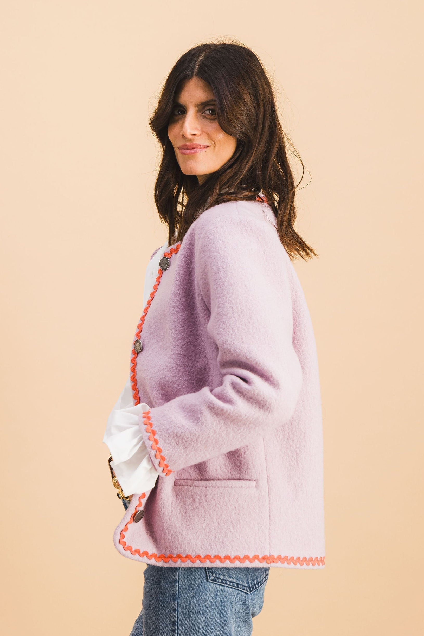 Veste Rodrigue Rose Pale