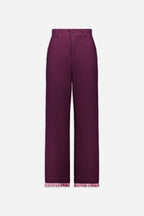 Pantalon Georgia Burgundi