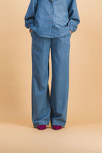Pantalon Tilda Denim Clair