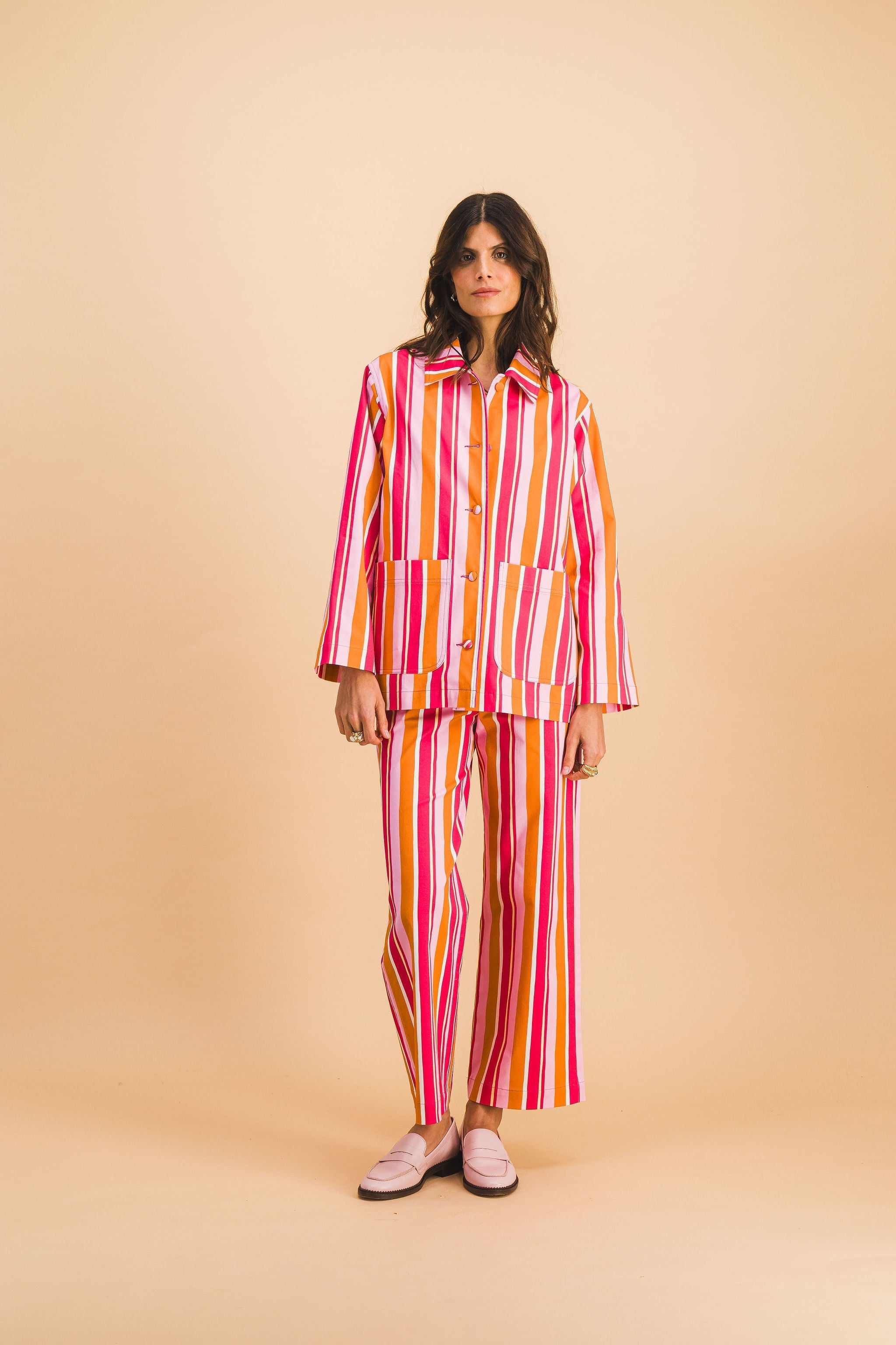 Pantalon Georgia Stripes Multico