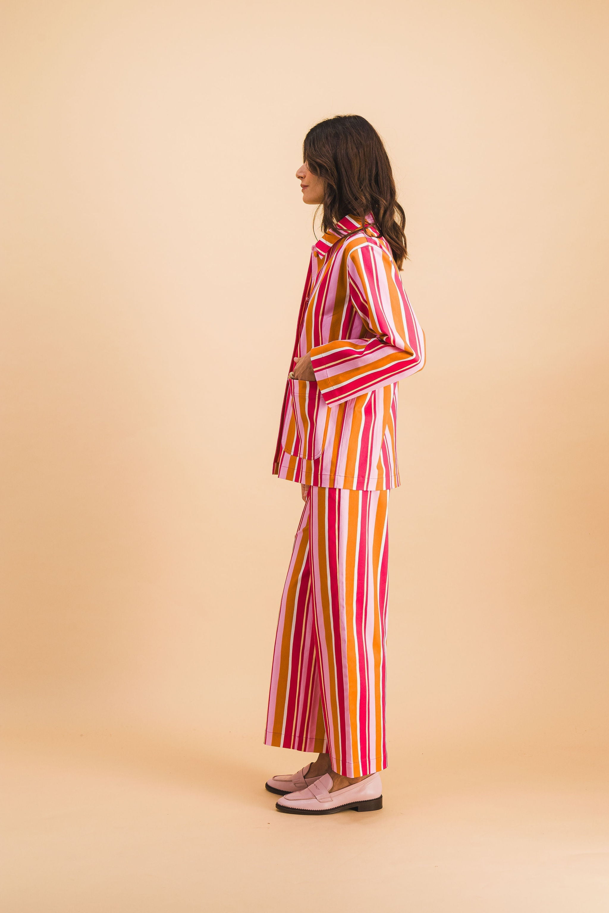 Pantalon Georgia Stripes Multico