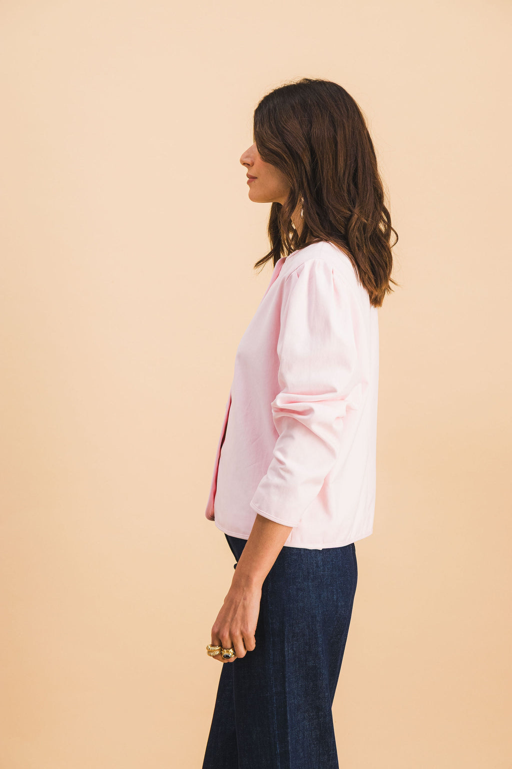 Veste Diane Rose Pâle
