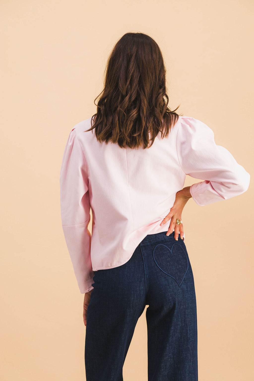 Veste Diane Rose Pâle