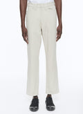 Fursac - Pantalon En Satin De Coton Beige