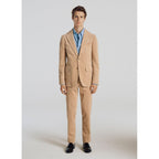 Fursac - Pantalon En Velours Côtelé Beige