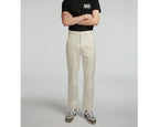 Fursac - Pantalon Cargo En Gabardine De Coton Écru