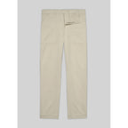 Fursac - Pantalon Cargo En Gabardine De Coton Écru