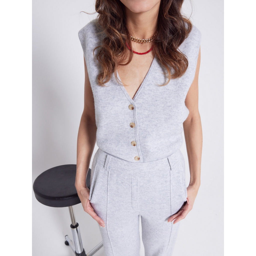 Notshy - Pantalon Costume Cachemire Gabriela - Gris Intemporel