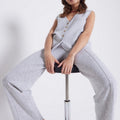 Notshy - Gilet Costume Cachemire Yolanda - Gris Intemporel