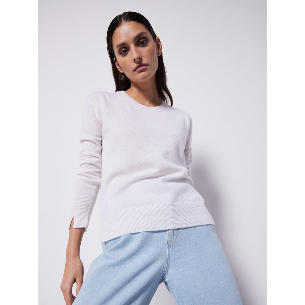 Notshy - Pull Cachemire Col Rond Marcia - Lys