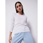 Notshy - Pull Cachemire Col Rond Marcia - Lys