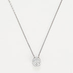 Pendentif "Mon Brillant" Diamants : 0,12/25 - Or Blanc