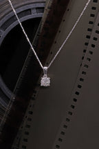 Pendentif "Brillant Lucia" Diamants: 0,27Ct/10