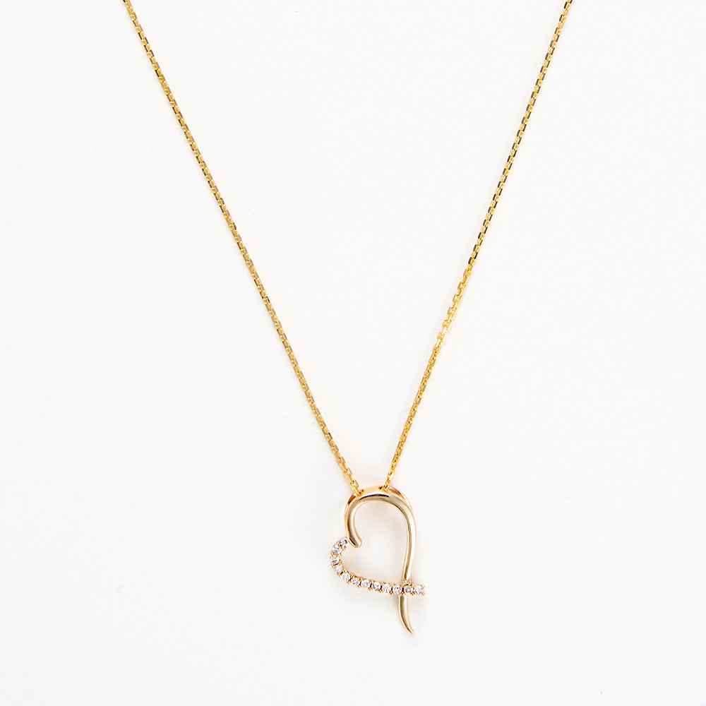 Pendentif "Tender Heart" Diamant 0,06/12