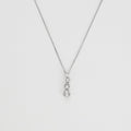Pendentif "Lilliana" - D0,07/5 - Or Blanc