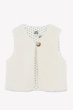 Gilet Sans Manche - Betib Beige Polaire