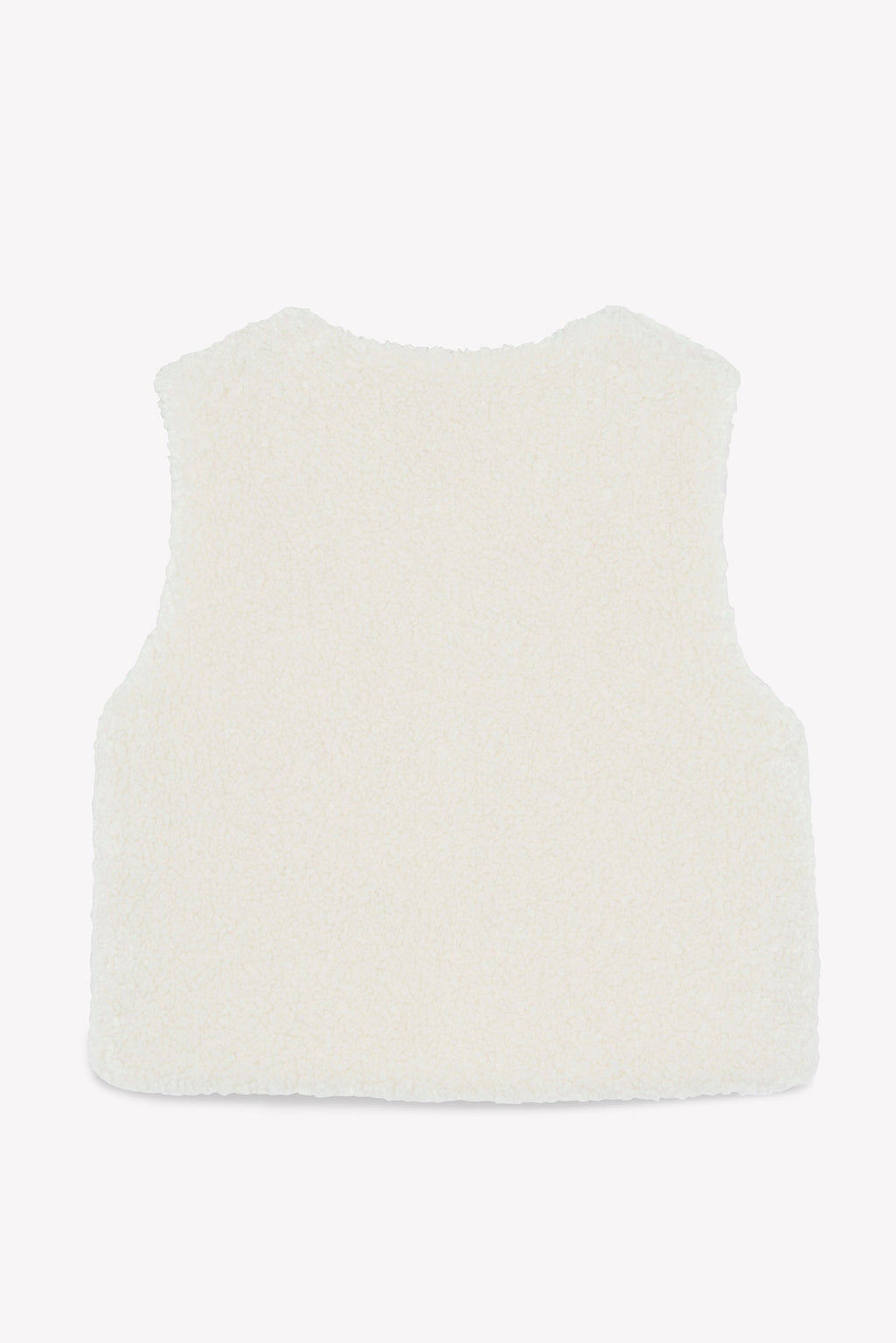 Gilet Sans Manche - Betib Beige Polaire