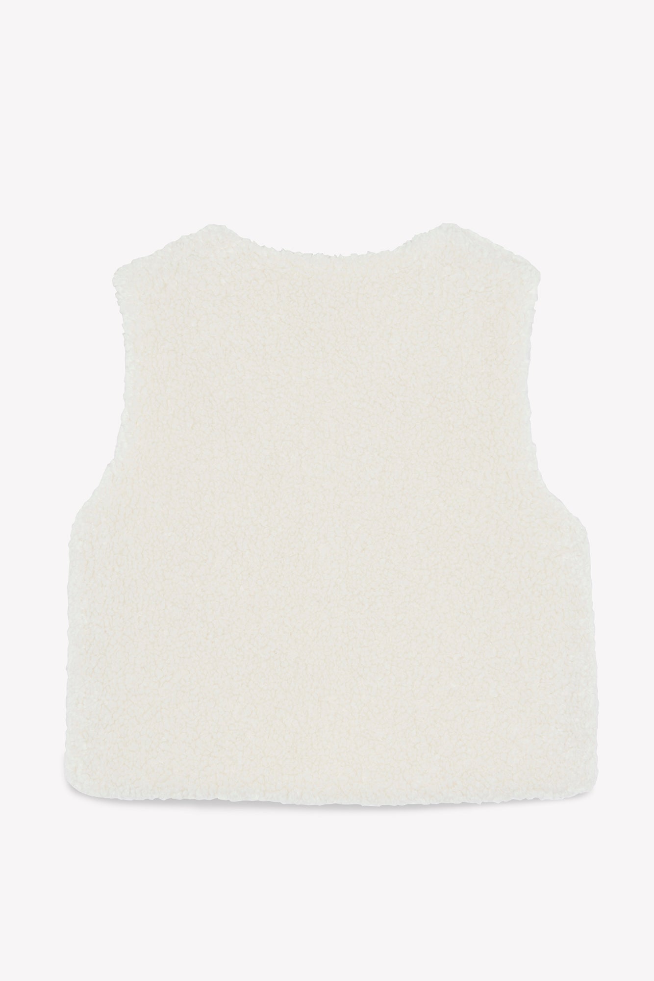 Gilet Sans Manche - Betib Beige Polaire